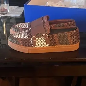 Marc Nolan | Shoes | Kyler Sequoia Woven Leather Monk Strap 